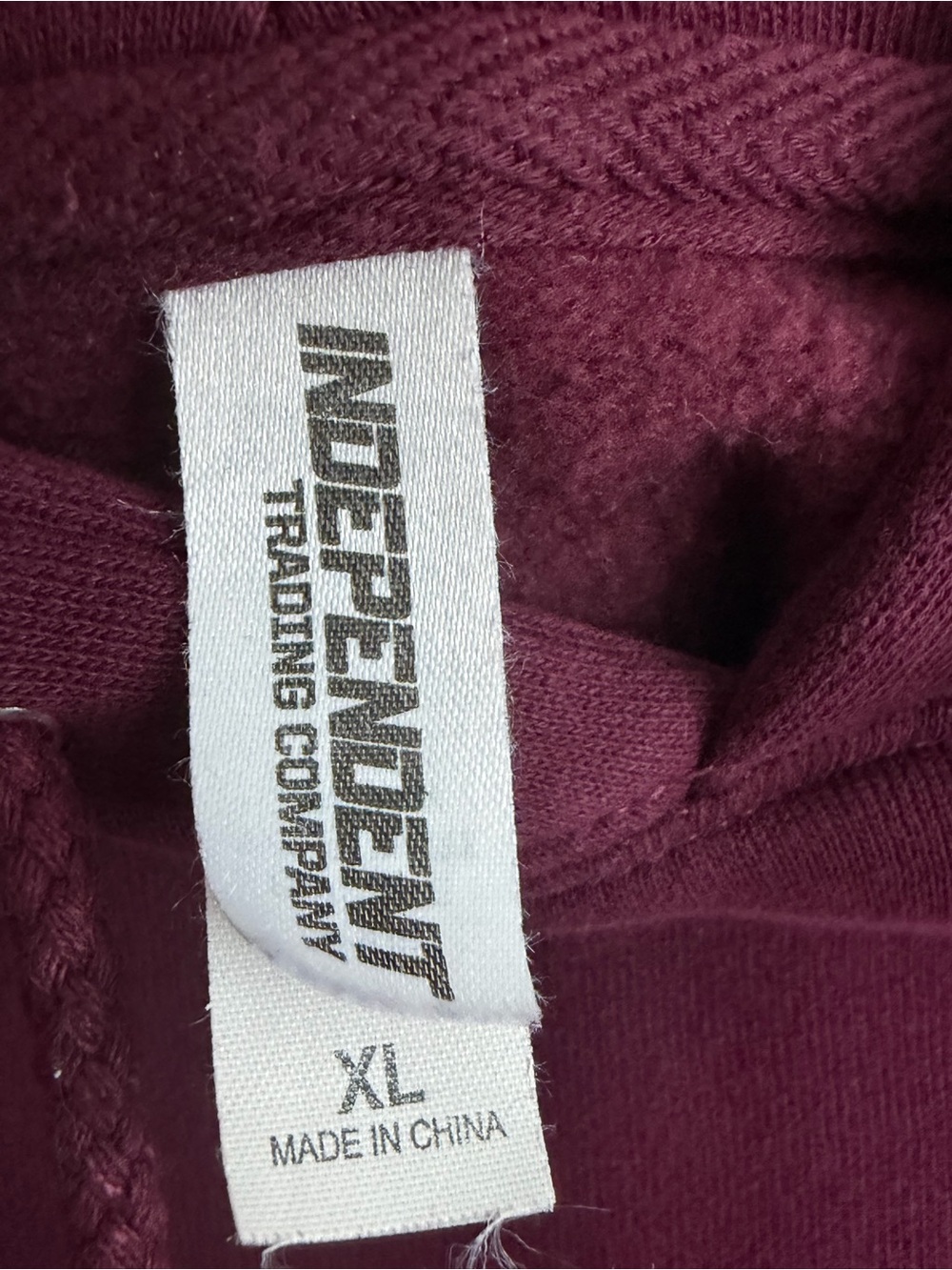 Philadelphia Phillies Burgundy Pullover Hoodie Team Graphics XL - Picture 4 of 6